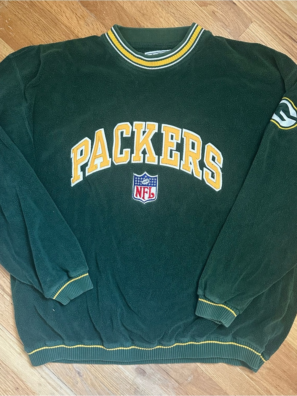 Vintage Packers NFL Fleece Sweatshirt NFL Pro Line